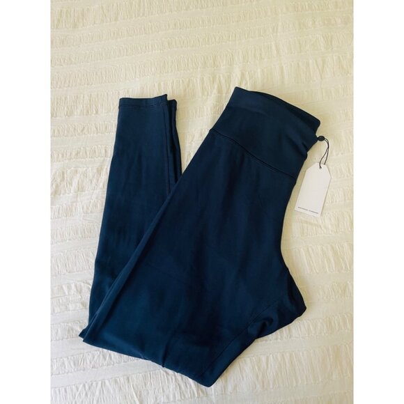 Outdoor Voices Super High-waist Navy Blue Core Leggings Sz US 10/12 - Picture 5 of 9
